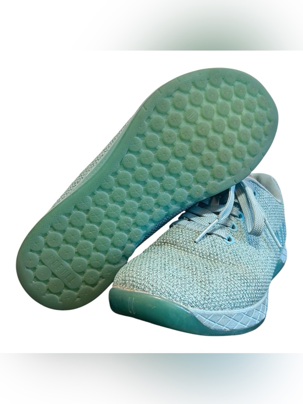 Women’s No Bull Superfabric Outwork Turquoise Blue Athletic Gym training shoes - Picture 5 of 5